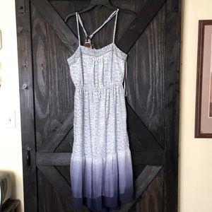 NWT - strapless summer boho dress